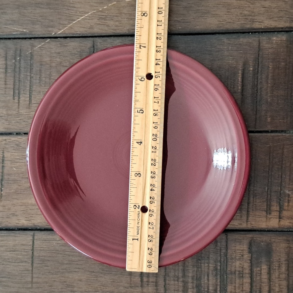 Set Of 4 Cinabar Fiestaware Dishes - Picture 6 of 10